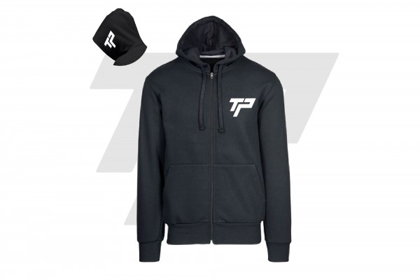 TeamPeruffo Felpa Basic Cappuccio Zip TP